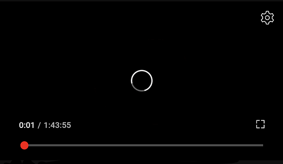 動画プレイヤーが真っ黒なまま、全く動かない